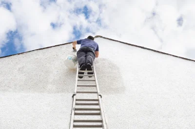 Peinture extérieure à Mondrainville — façades et ravalement